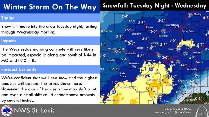 A winter storm will move through the region beginning on Tuesday night. Snow will continue through Wednesday morning, resulting in accumulations across the area. We're still fine-tuning our forecast snowfall amounts, but we're confident that we'll see accumulating snow and that the Wednesday morning commute will be a headache for most people. Now is the time to consider adjusting your travel plans!