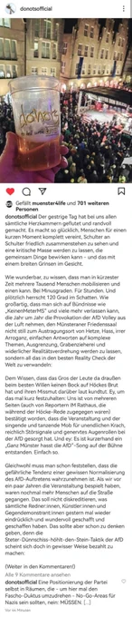 Statement der Donots zu den Protesten am 20.01.2023