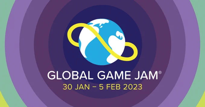 Global Game Jam logo.
