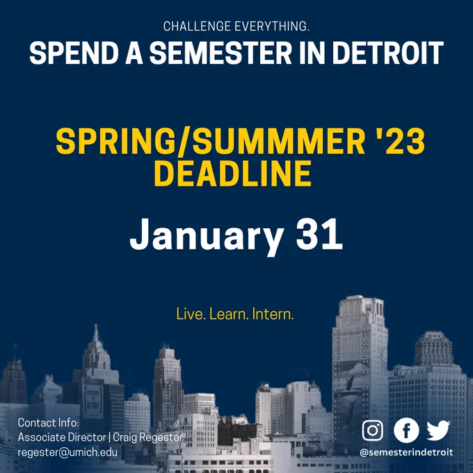 Spend the spring semester with SiD!