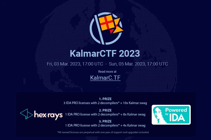 Kalmarunionen - CTF - KalmarCTF - Hex-Rays - IDAPro