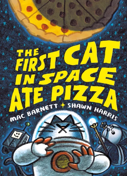 The First Cat in Space Ate Pizza cover image