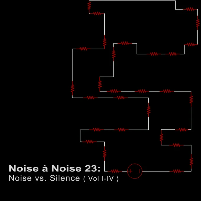 Iranian Label Noise à Noise is releasing their compilation Noise à Noise 23: Noise Against the Silence in four volumes: Noise and Glitch, Contemporary and Avant-Garde, Ambient and Drone, and Field Recordings. This compilation opens the Western calendar year 2023 with contributions from Iranian artists living in Iran and abroad, and with pieces submitted by colleagues near and far. We wish everyone a year with more peace, more equality, physical and emotional safety, and the right to speak your mind wherever you are.

***We are experiencing upload issue, yet working on replacing the small-duration excerpts with the full-length for at least of the tracks here shortly.

As of January 17th, 2023, the album is live on Bandcamp. It will be on Spotify, Apple Music, and similar online-music distribution platforms a week to two after the preorder ends on Bandcamp, while excerpts of the pieces are considered as a preview on Soundcloud. 
