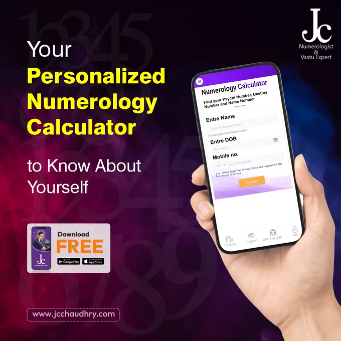 Personalised JC Nummerro Calculator