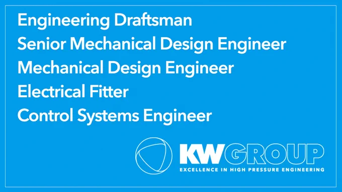 KW Group Ltd - Excellence in High Pressure Engineering - Job Opportunities