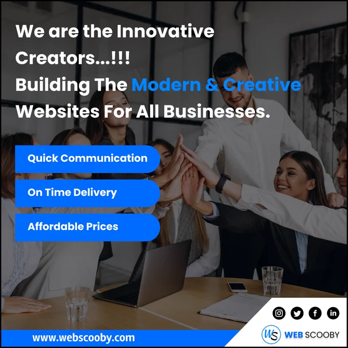 hire webscooby for website development services