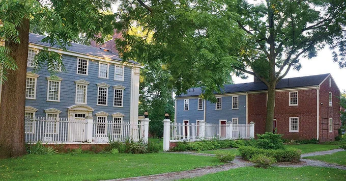 Royall House and Slave Quarters in Medford, Massachusetts 
Photograph by Theresa Kelliher/Courtesy of the Royall House and Slave Quarters museum