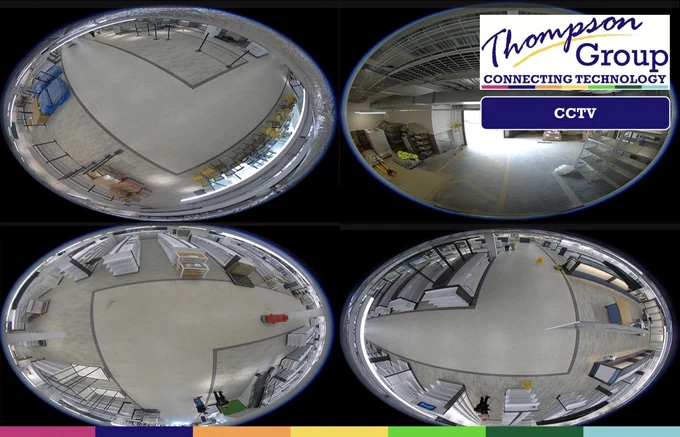 These high quality FishEye #CCTV cameras allow security teams to see so much more at all times; from every camera.