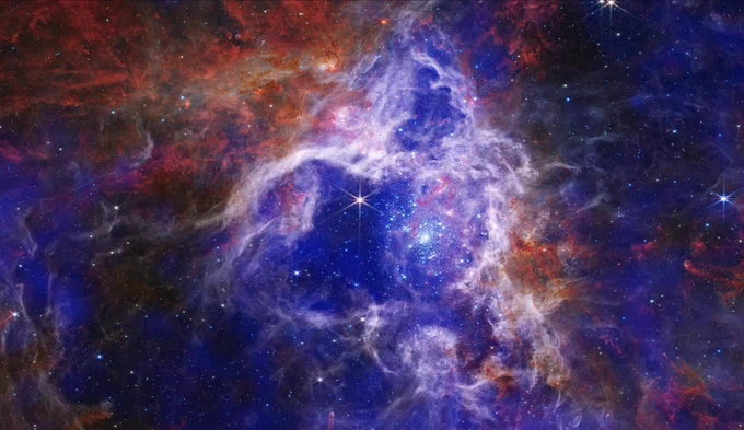Tarantula Nebula captured by the Webb telescope