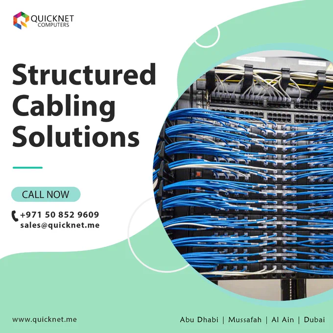 Our Company provides reliable service and lets you install your cabling solutions professionally, reducing downtime with critical networks.
Contact us today!
Abu Dhabi | Mussafah | Al Ain | Dubai
Contact:  971 50 852 9609
Website: www.quicknet.me
.
.
#cabling #structuredcabling #cablingsolutions #structuredcablingsystem #cablingmanagement #cablingservices #quicknetcomputers #abudhabi #dubai #uae