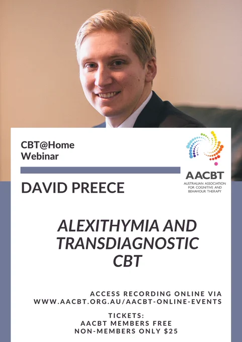 David Preece Alexithymia webinar