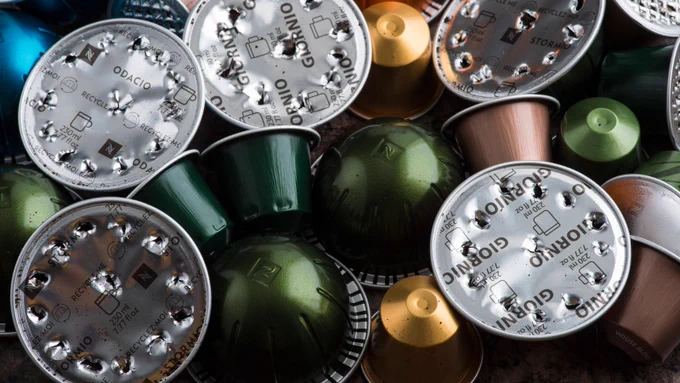 A selection of coffee pods