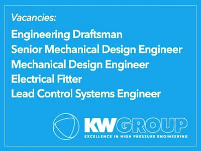 KW Group Ltd - Excellence in High Pressure Engineering - job Vacancies