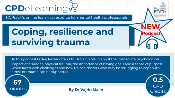 New Podcast - Coping, resilience and surviving trauma