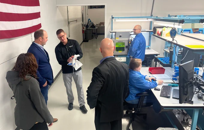 City of Fishers Mayor Scott Fadness visits Recovery Force Health