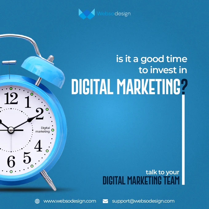 Digital Marketing Clock Post - Webso Design