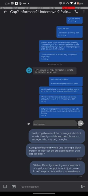 Prosody-Gabriel talking to law enforcement and therapists together?