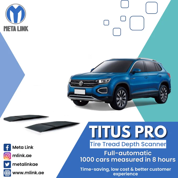 Stay ahead of the curve with the Titus Pro tire tread depth scanner.
https://mlink.ae/
https://twitter.com/metalinkae
https://www.instagram.com/mlink.ae/
https://www.facebook.com/mlink.ae
.
#TitusPro
#TireTreadDepth
#VehicleSafety
#TireMaintenance
#METALINKCompany
#CarCare
#RoadReadiness
#DrivingConfidence
#SmartDriving
#ReliableTools