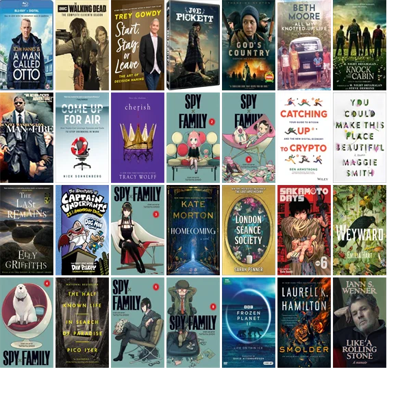 See what's new from your library