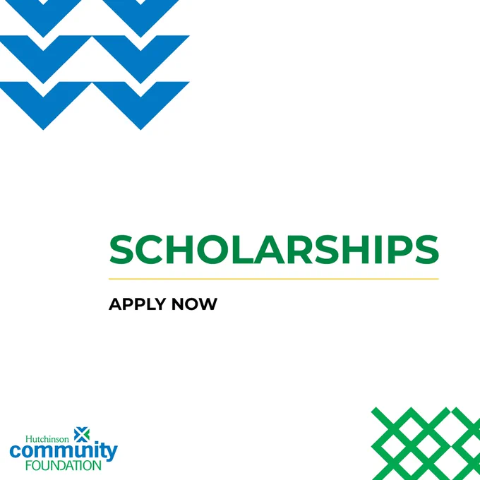 A graphic containing the following text: "Scholarships: Apply Now."