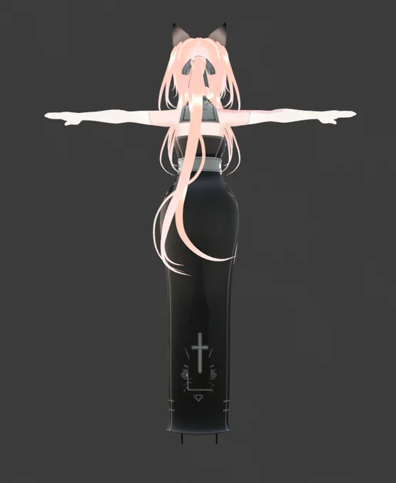 behind view of 3d
