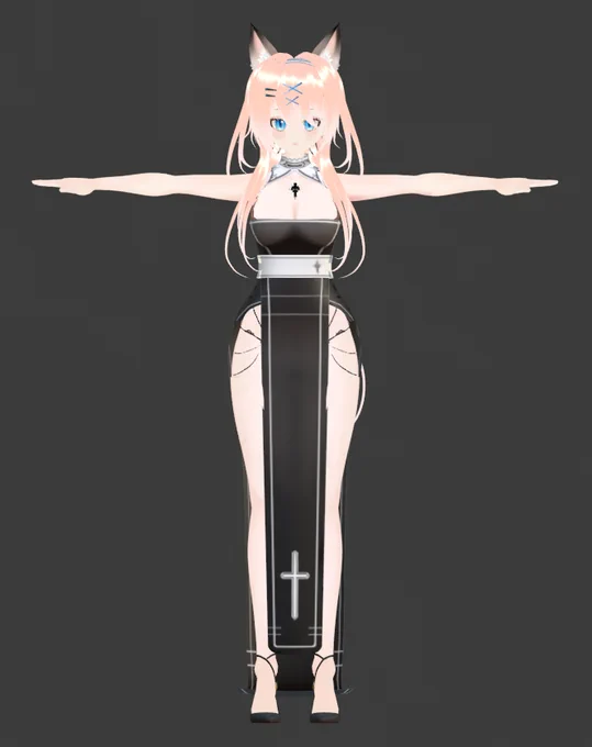 front view of 3d