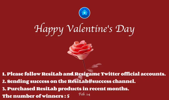 free 2GB proxy 
1. Please follow ResiLab and Resigame Twitter official accounts. 
2. Sending success on the ResiLab#success channel. 
3. Purchased ResiLab products in recent months.
The number of winners : 5