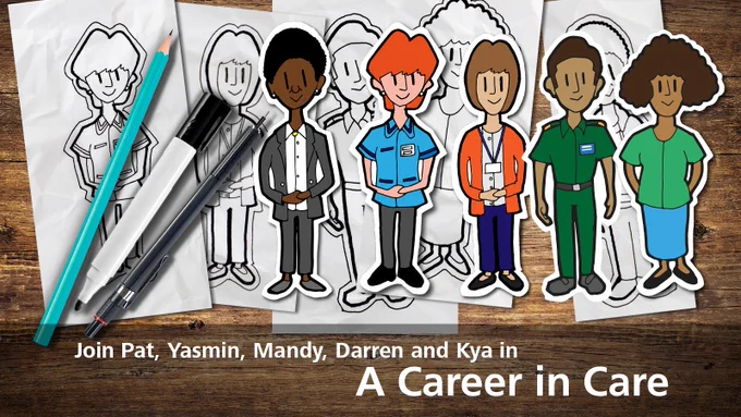 We've just completed a set of animations for the Better Care Fund - they showcase the wide variety of adult social care roles available 🙌🏼

Find out more about how to join the social care career ladder and watch the animations here ➡️https://sesca.org.uk/careers/
#socialcare #Careers