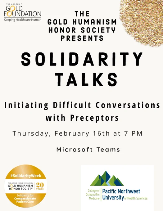 Solidarity Talks presented by GHHS-PNWU Chapter