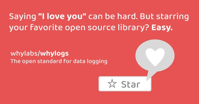 whylogs - the open standard for data logging