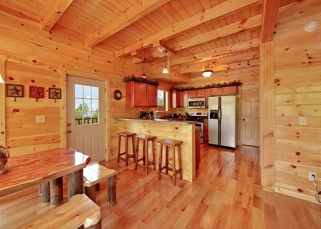 Beautiful view of home and kitchen
