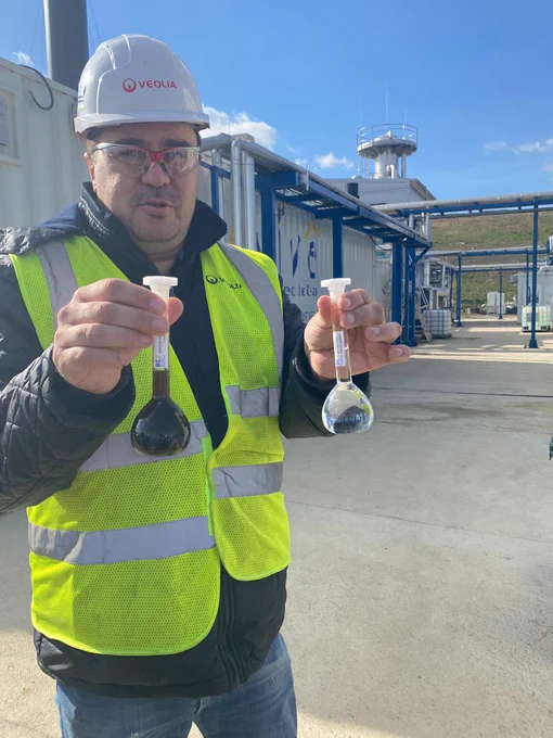 Our @OdileRenaud visited new sanitary landfill in Vinca and waste-to-energy plant