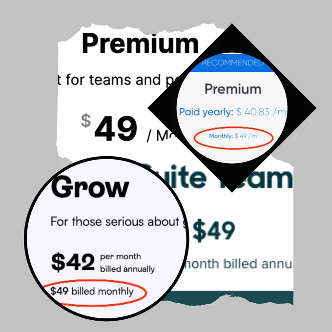What's up with the Saas $49 starter price plan
