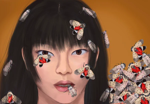 Artwork done by Emma Quick: HONORABLE MENTION, Digital Art, Not Your Pest!