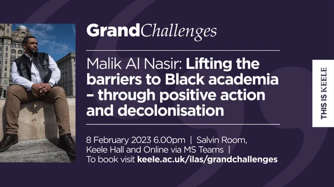 Malik Al Nasir Grand Challenges Lecture Poster