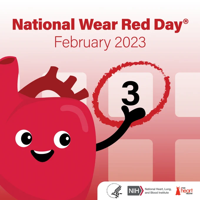 National Wear Red Day
February 2023