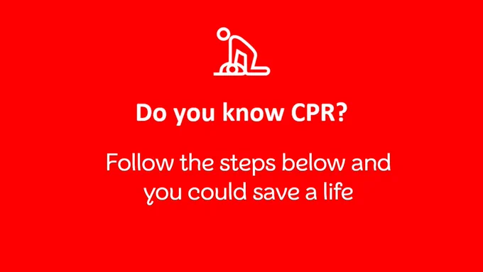 Do you know CPR? Follow the steps in the thread below and you could save a life