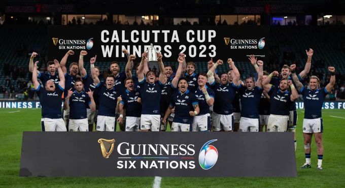 Scotland lift the Calcutta Cup
