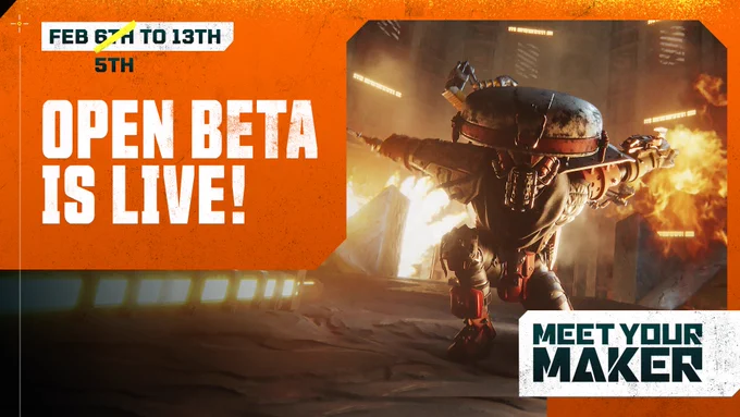 Custodian about to leap into action. Open Beta is live, Feb 5th to 13th.