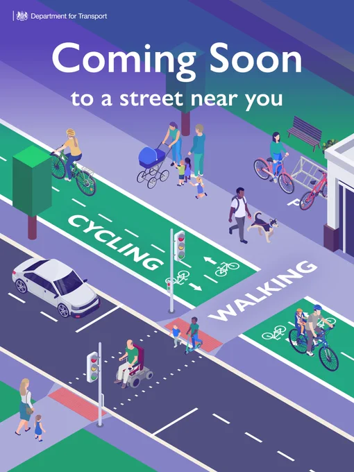 £200 million to improve walking and cycling routes