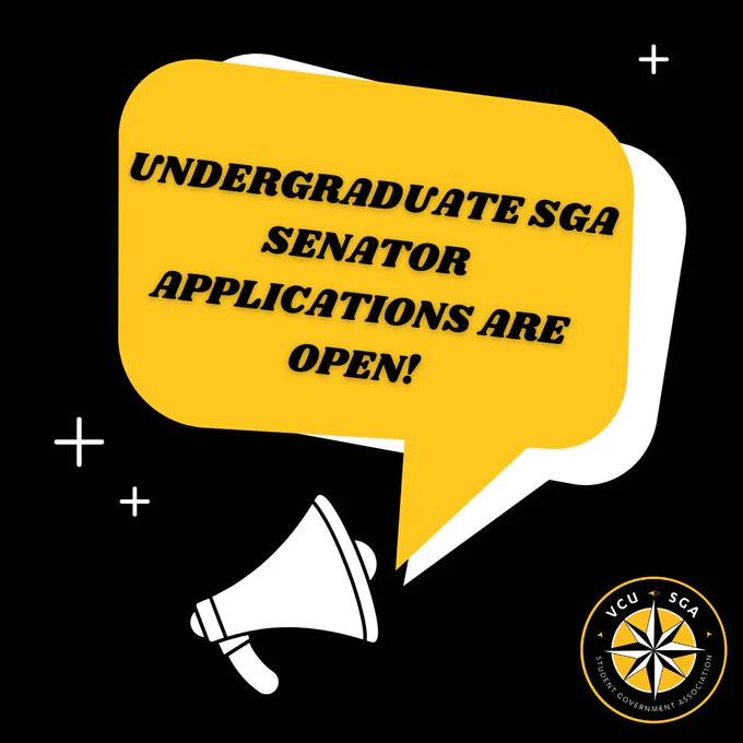Undergraduate SGA Senator Applications Are Open 