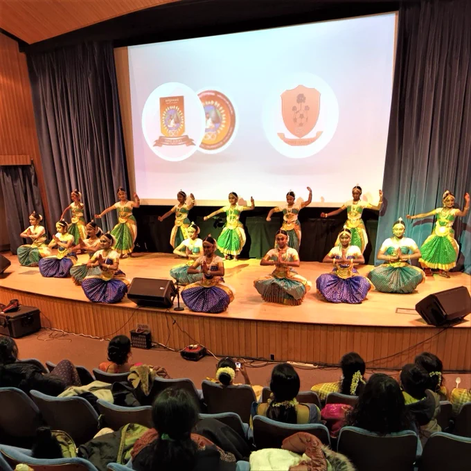 Photo of Tamil performers at The Potteries Museum.