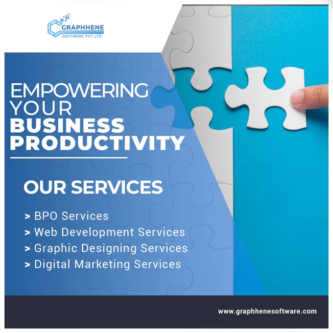 High-growth organizations rely on Graphhene BPO Services, a fast-expanding services provider devoted to providing them with superior support. The services we provide range from customer assistance to sales operations to business process outsourcing and everything in between.

𝗩𝗶𝘀𝗶𝘁 𝗨𝘀: https://lnkd.in/efWSWaSn

Follow us
Instagram: https://lnkd.in/dmtHg-cX
LinkedIn: https://lnkd.in/dBsE8r59
Twitter: https://lnkd.in/dPh_szce
Facebook: https://lnkd.in/dnHkfPXp

#GraphheneSoftware #bpo #outsourcing #serviceprovider #callcenter #helpdesk #itservices #emails #bpo #callcenterlife #telemarketing #humanresources #outsourcing #inbound #inboundcallcenter #services #bpm #kpo #callcenterjobs #sales #outbound #callcenters #callcenterservices