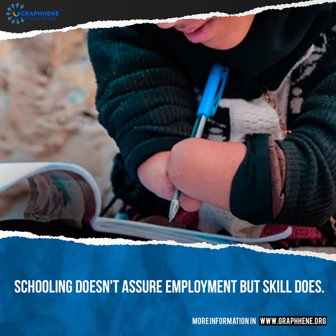"Only the people who take learning, growth, and skills development into their own hands will be tomorrow's leaders."

Learn more:
https://graphhene.org/

Follow Us:
Instagram:
https://www.instagram.com/graphhene/

LinkedIn:
https://www.linkedin.com/company/71453056/admin/

Twitter: https://twitter.com/GraphheneF

#endhunger #donatenow #smileplease #charity #donatetoday #hunger #donatefood #explore #help #helpingothers #smile #smileplease #food #foodlover #donate #donatefunds #donateforacause #ngoindia #foryoupage #ngo #ngogurgaon #explorepage