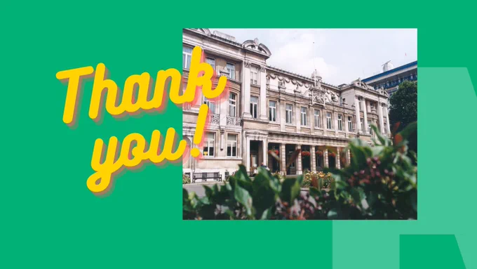 Thank you image to Queen Mary University of London