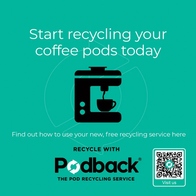 Start recycling your coffee pods today