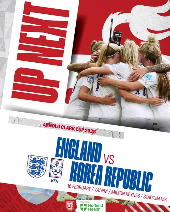 Up next: England vs Korea Republic graphic