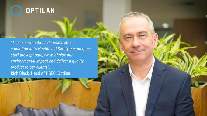 Head of HSEQ at Optilan, Rich Black