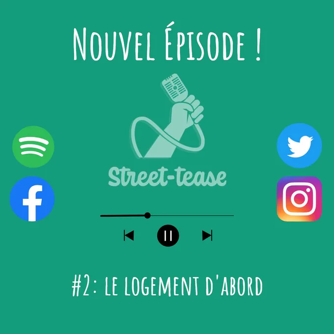 Épisode #2: "le logement d'abord" disponible sur Spotify