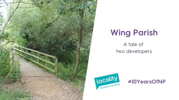 Wing Parish: A tale of two developers